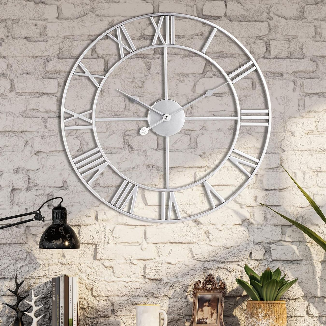 Orologi da terra & Orologi da parete: Wanduhr mit Römischen Ziffern, 60cm – Nuovo e nell'imballaggio originale da Nuglar venduto da SaleRitter 4