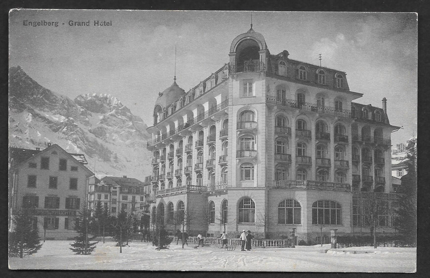 Cartoline postali: Engelberg Grand Hôtel – Usato da Olten venduto da clotaldi