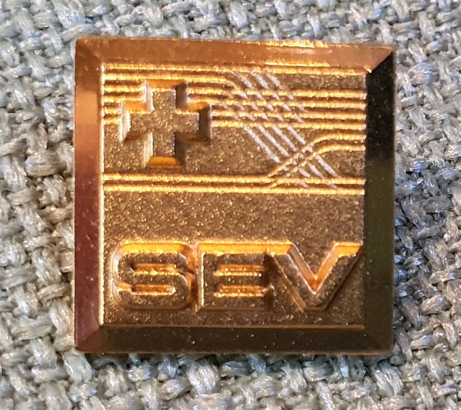 SBB/CFF/FFS Placchette & Badge: I308 Pin Schweizer Eisenbahn Verband SEV – Usato da Reinach BL venduto da Boston-Verkauf