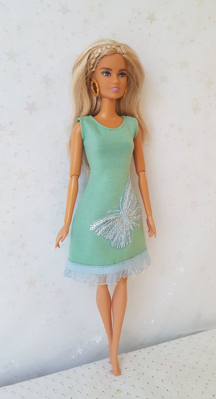 Bambole: Barbie Kleid – Nuovo (secondo la descrizione) da Lachen SZ venduto da Sakura4hime 1