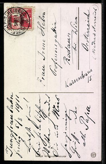 Cartoline postali: AK Jungfraubahn, Bahn mit dem Silberhorn – Usato da Berlin venduto da bartko-reher 1