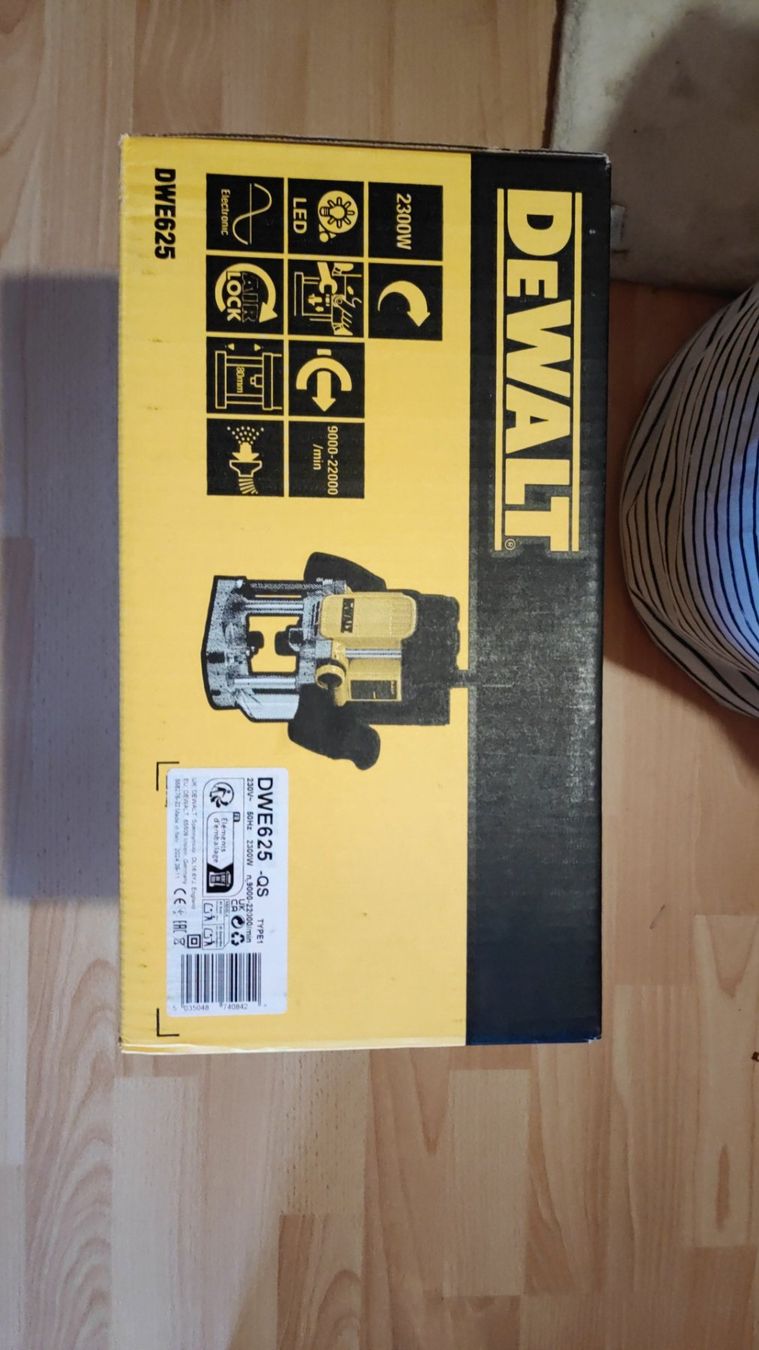 Alle Maschinen: Dewalt 2300-W-Oberfräse DWE625-QS – Neu und originalverpackt aus Frutigen von bra_h56t 1