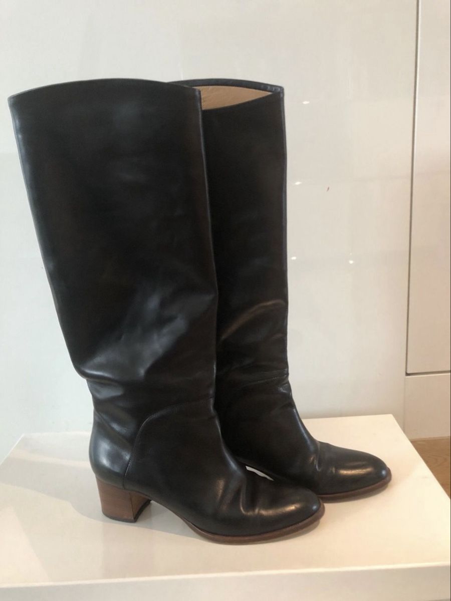 Maison Margiela Damenschuhe: Lederstiefel Maison Margiela, Gr. 39 – Gebraucht aus Zürich von mozo