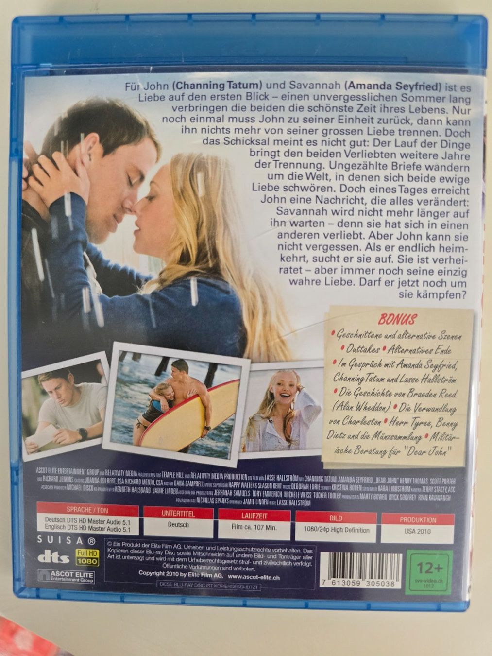 Tutti i DVDs: DEAR JOHN - DAS LEUCHTEN DER STILLE – Usato da Buchrain venduto da reloca 1
