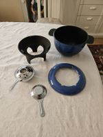 Gemütliches Gusseisen Fondue-Set für gemütliche Herbstabende