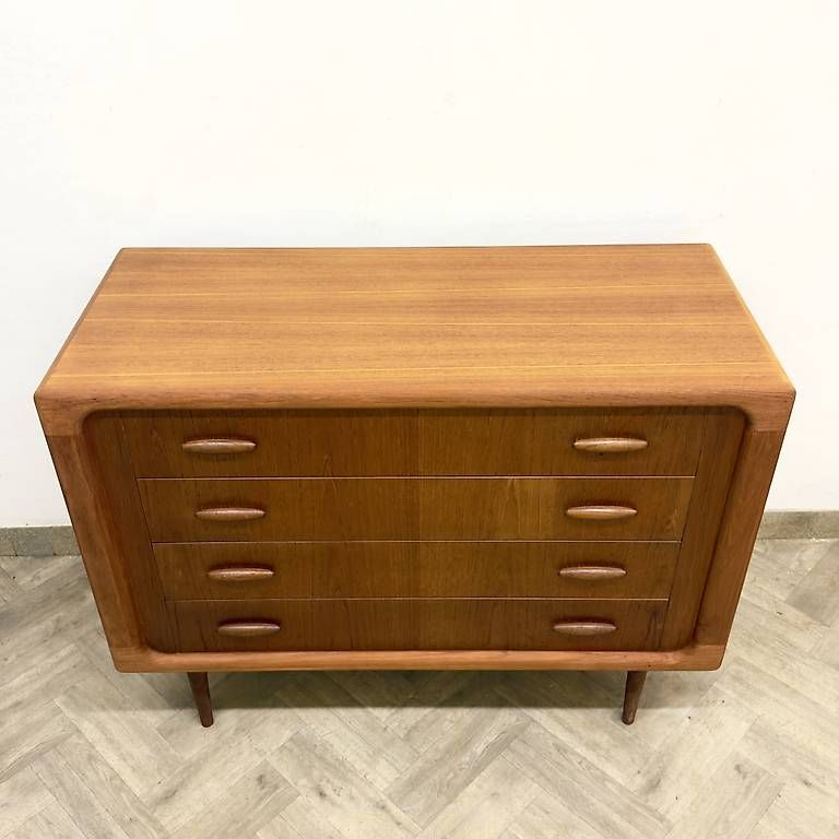 Cassettiere: Mid Century dänisches teak Sideboard by DYRLUND – Usato da basel venduto da vintory.ch 3