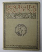 Dekorative Skulptur. Figur, Ornament, Architekturplastik ...