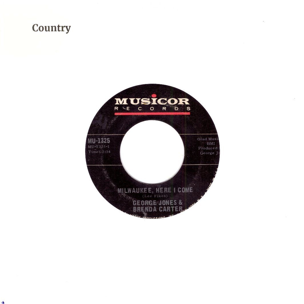 Dischi in vinile: GEORGE JONES & BRENDA CARTER – Usato da Bassersdorf venduto da house-of-vinyl