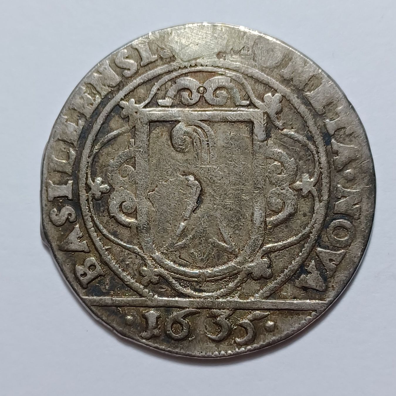 Tutti le monete: Dicken 1635 Basel s-ss – Usato da Pfäffikon ZH venduto da Schweizer_Muenzen