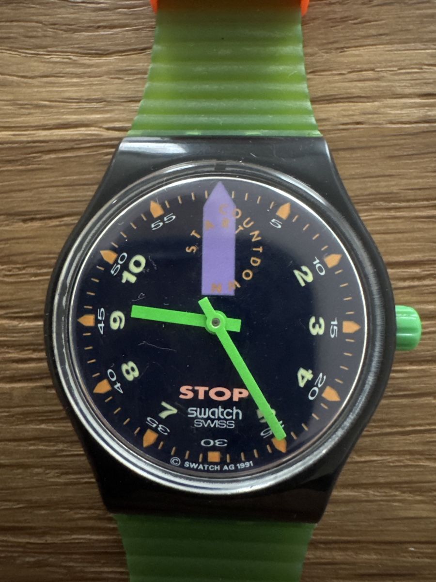 Swatch Orologi: Swatch Stop-Watch Jess Rush SSB100 – Nuovo e nell'imballaggio originale da Basel venduto da Touri94 1