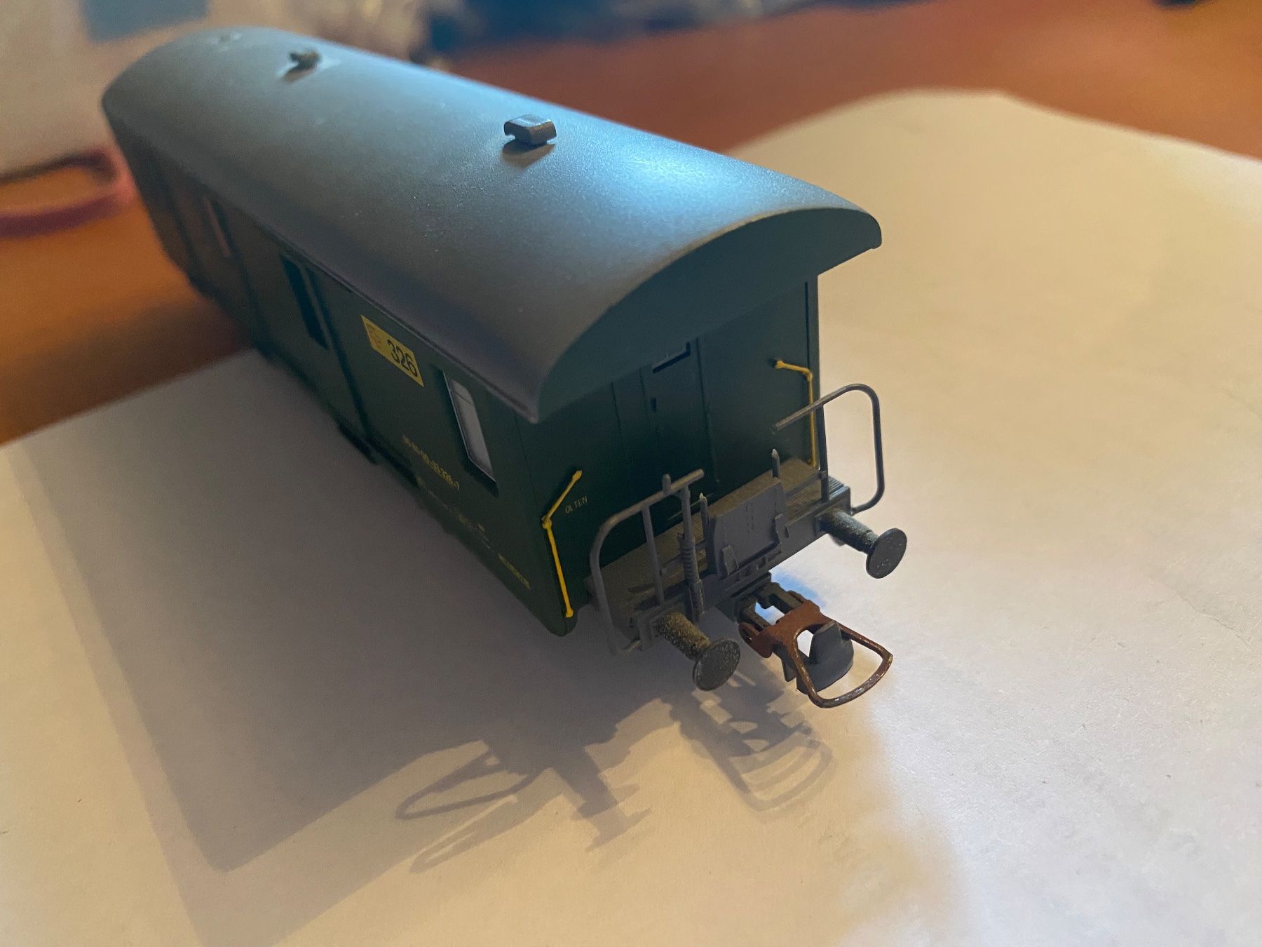 Aku Modellini di ferrovie: AKU Postwagen Z2 Nr. 326 – Usato da Glattfelden venduto da gschneusig 4