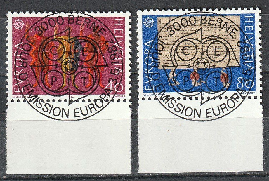 Tutti i francobolli: 1982 EUROPA  ET - Vollstempel – Nuovo e nell'imballaggio originale da Homburg venduto da masina01