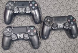 Lot de 3 manettes PlayStation 4