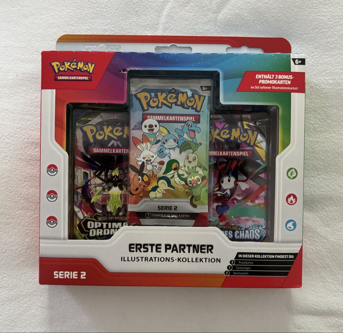 Pokémon Sammelbilder & Trading cards: Pokemon Erste Partner ILLUSTRATIONS-KOLLEKTION Serie 2 – Neu und originalverpackt aus Mülligen von atwag