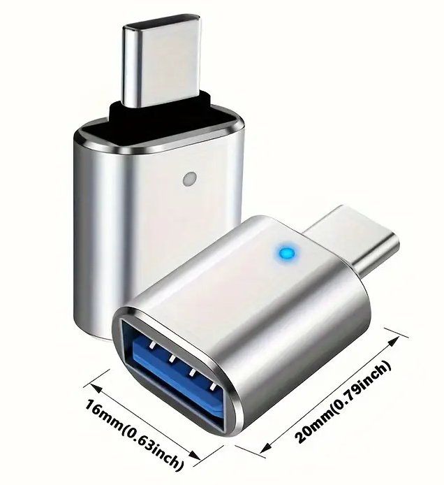 Laufwerke & Adapter: 2x USB-A-Buchse Auf USB-C-Stecker-Adapter, Typ-A-auf-USB-C – Neu und originalverpackt aus Adlikon b.Regensdf von ChriZ86 1
