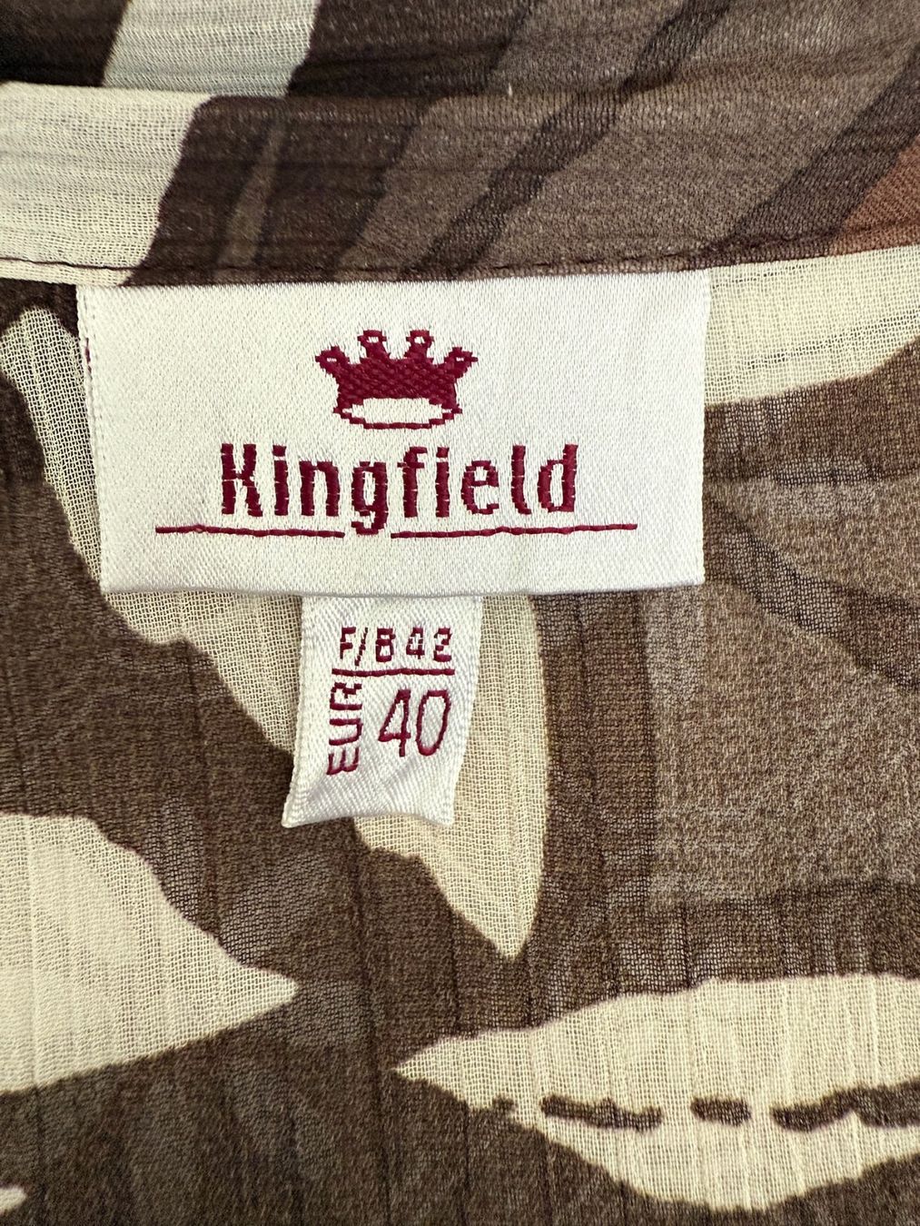 Camicette: Kingfield - Vögele  - Blouse - 40 – Usato da Sion venduto da accroshoes 6