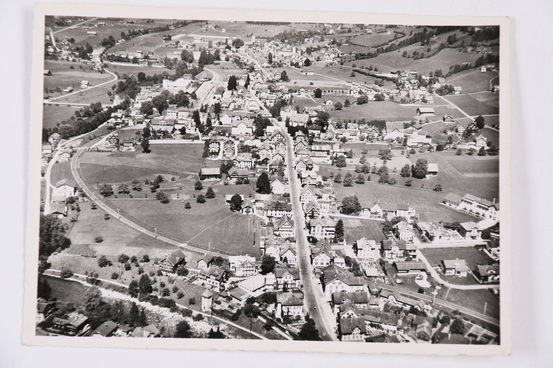 Cartoline postali: Flugaufnahme Ebnat-Kappel – Usato da Hettlingen venduto da Scholi99