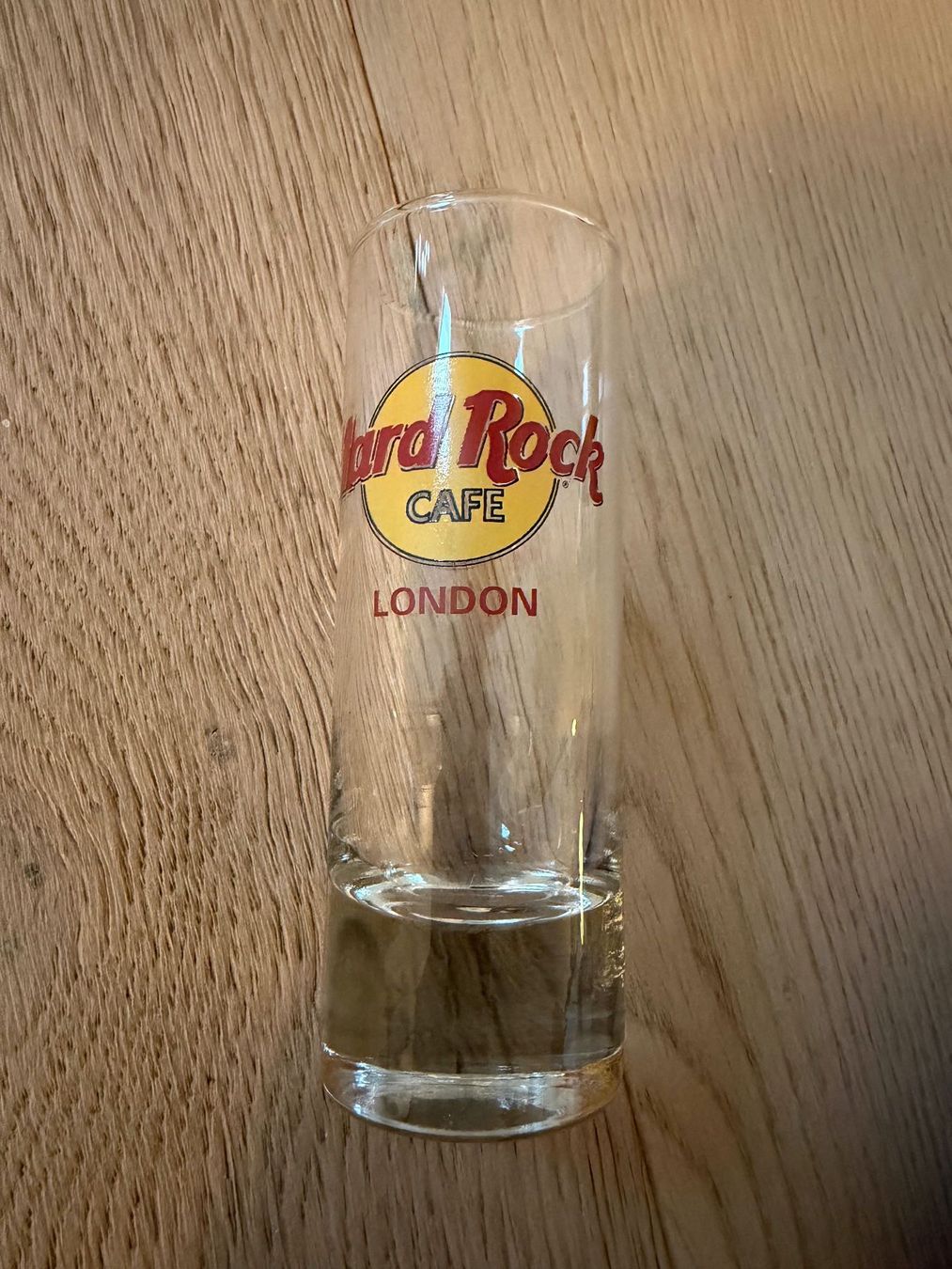 Hard Rock Cafe Bicchieri: Hard Rock Cafe Shot Glas - London – Usato da Hombrechtikon venduto da bettersurfer