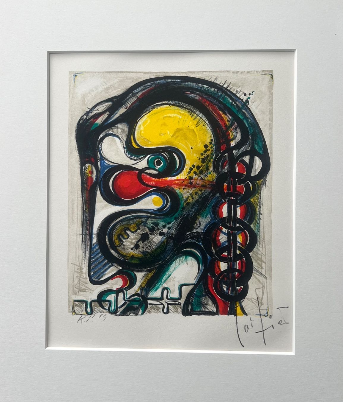 Arts picturaux & lithographies: Paul Cartier, handsigniert – D'occasion à Rain par Pic-Ass 4