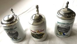 3x Bierkrüge aus der Brauerei Falken, Schaffhausen