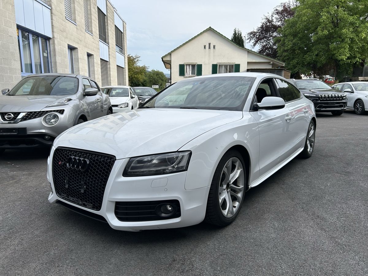 Audi Autos: Audi S5 3.0TFSI Limousine Weiss / 2010 – Gebraucht aus Wallbach von SchnellAutomobile