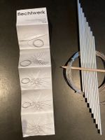 Designer Früchtekorb zum selber flechten (Flechtwerk)