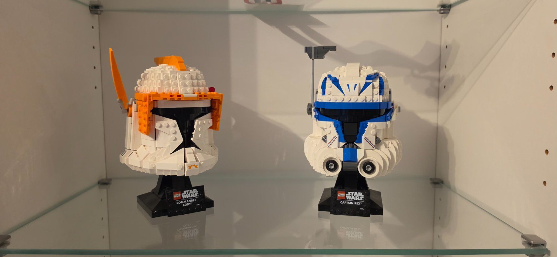 Star Wars Giocattoli: LEGO Star Wars Helm-Duo: Captain Rex & Commander Cody (7534 – Usato da Brunnen venduto da hen_g7sx