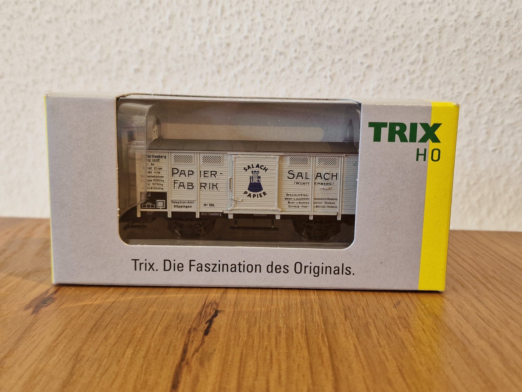 Trix Modellini di ferrovie: Güterwagen Salach Papier H0 – Nuovo (secondo la descrizione) da Matten b. Interlaken venduto da lor_hr9w 5