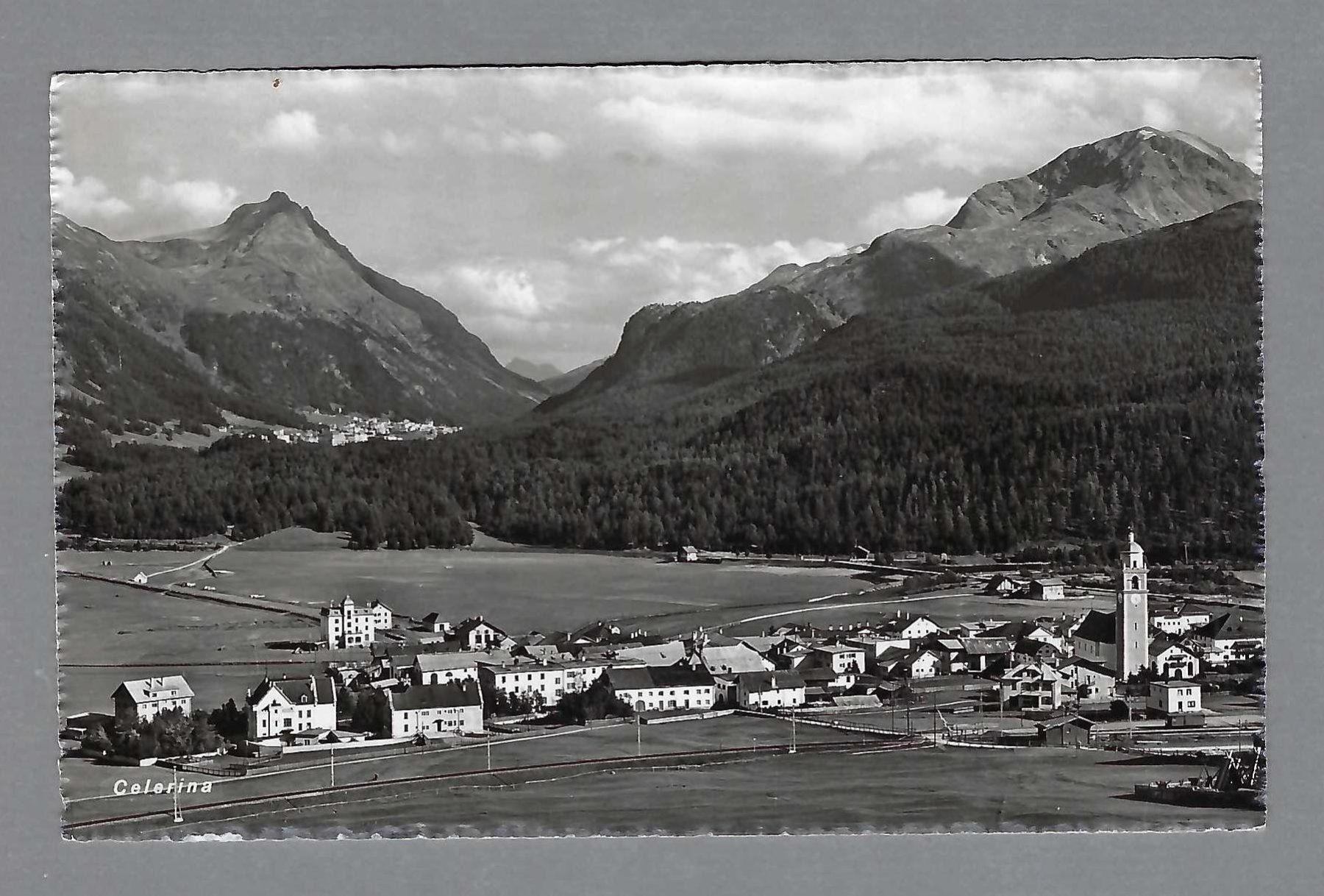 Ansichtskarten: 1945, CELERINA – Gebraucht aus Pura von ulisse1957