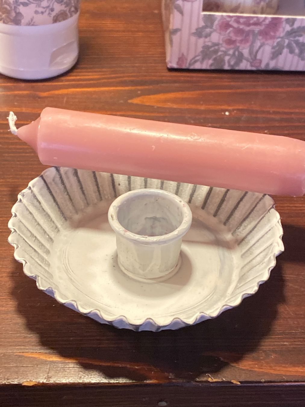 Portacandele: SHABBY CHIC KAMMERSTÄNDER – Nuovo e nell'imballaggio originale da Meienried venduto da ManuelaBoutique 4