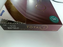 Alcon Dailies Total 1 Kontaktlinsen PWR -0.50 BC 8.5 65 Stk.