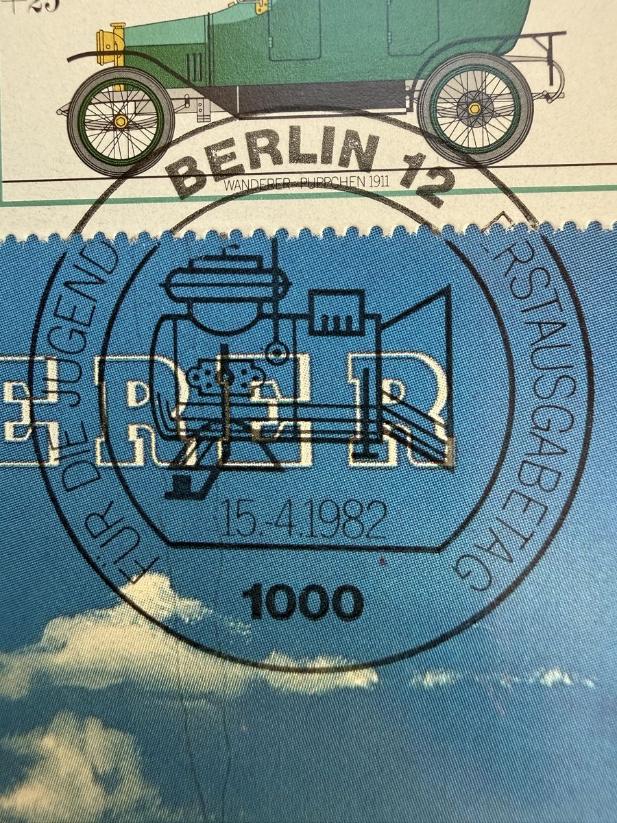 Tutti i francobolli: Maximumkarte Wanderer 1982 – Usato da Grenchen venduto da Bastet007 3