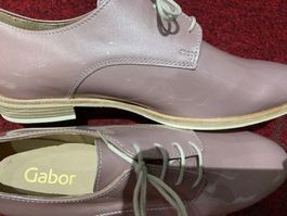 Gabor Damen Schuhe Gr.37.5 NEU Farbe Perlmutt - Rosa