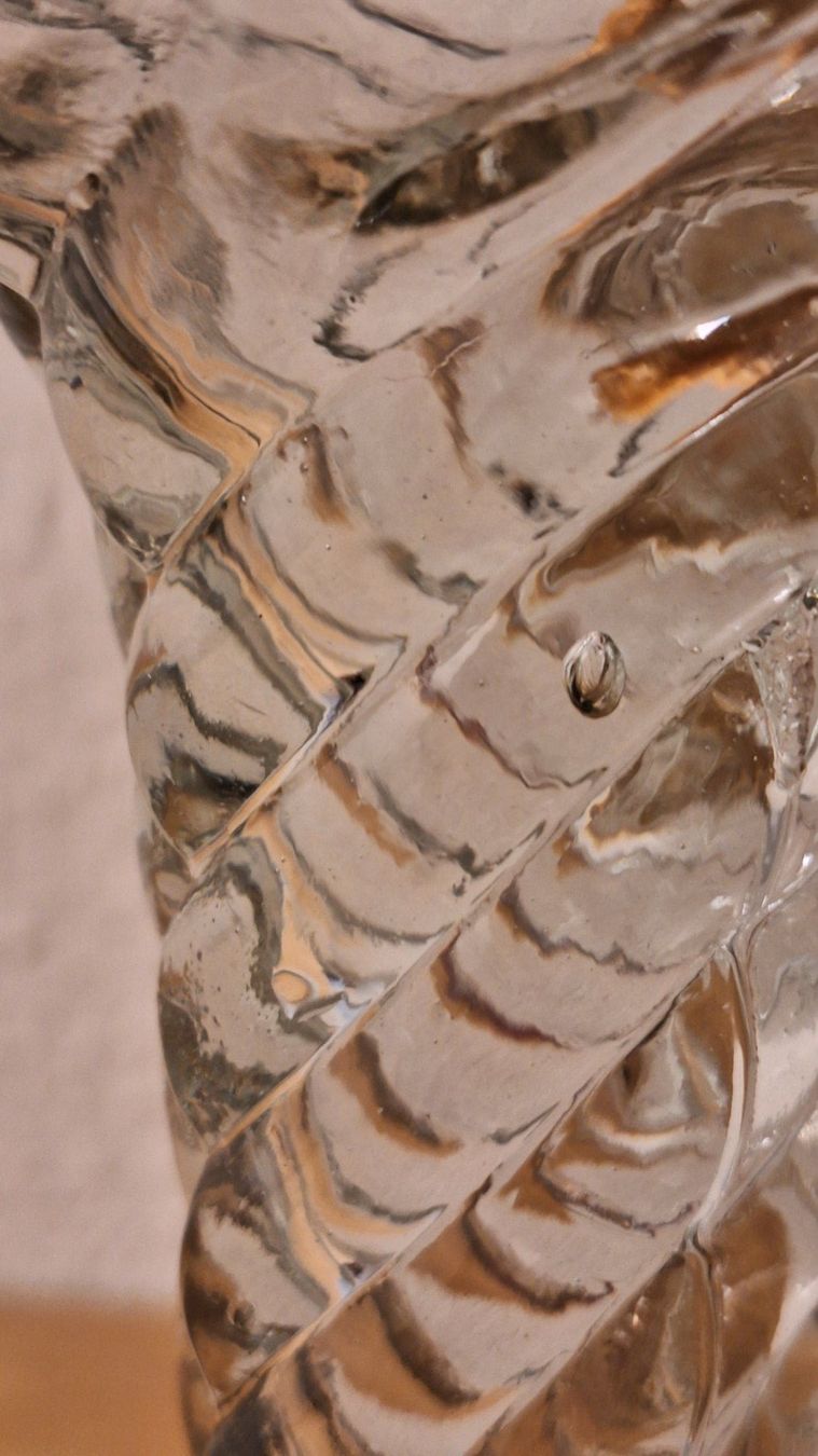 Lampade: Vintage Petrollampe Glas  , mit Docht – Usato da Arlesheim venduto da shopradl 3