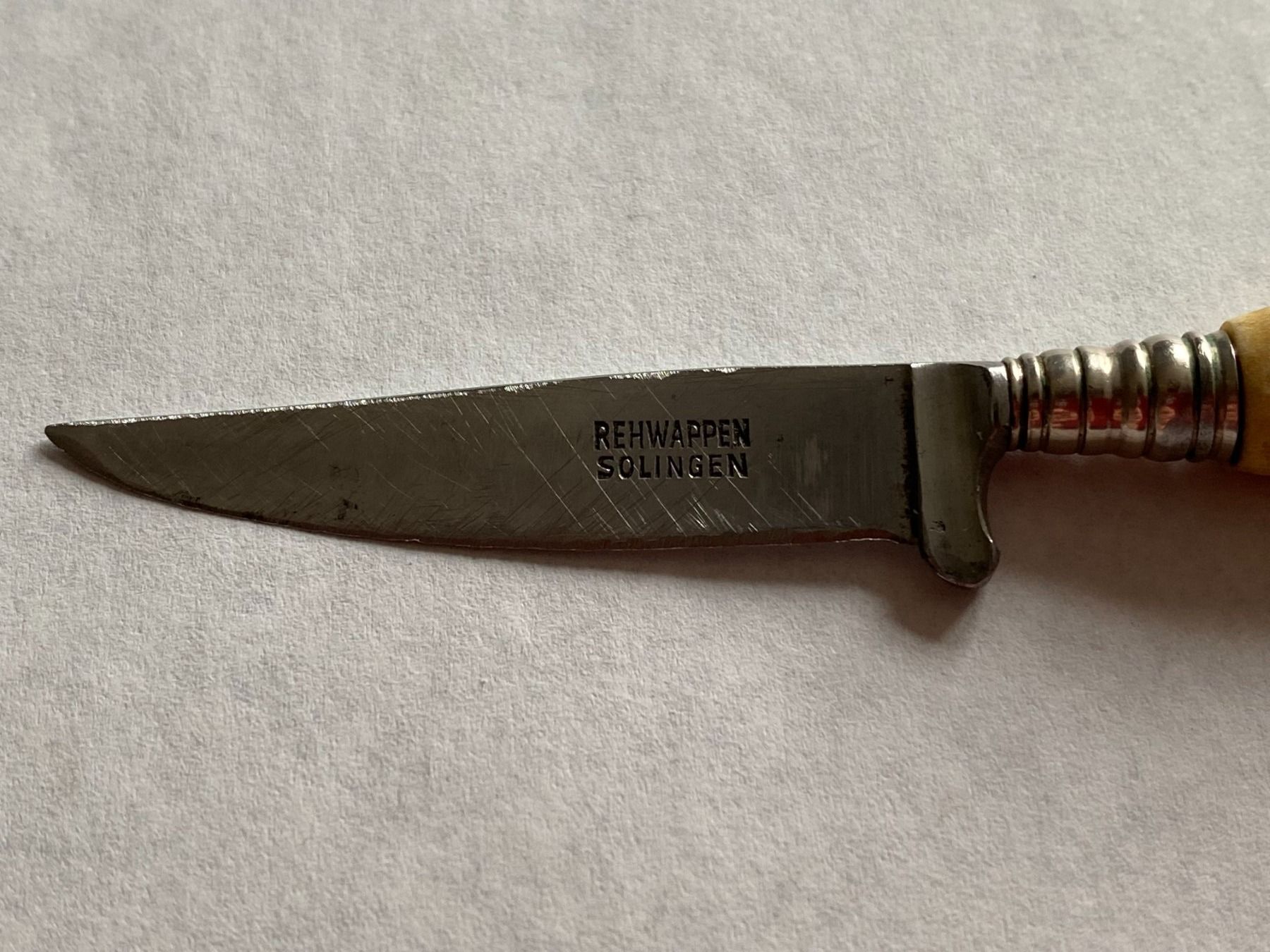 Posate: antikes kleines Jagdmesser – Usato da Zürich venduto da leo0105 3