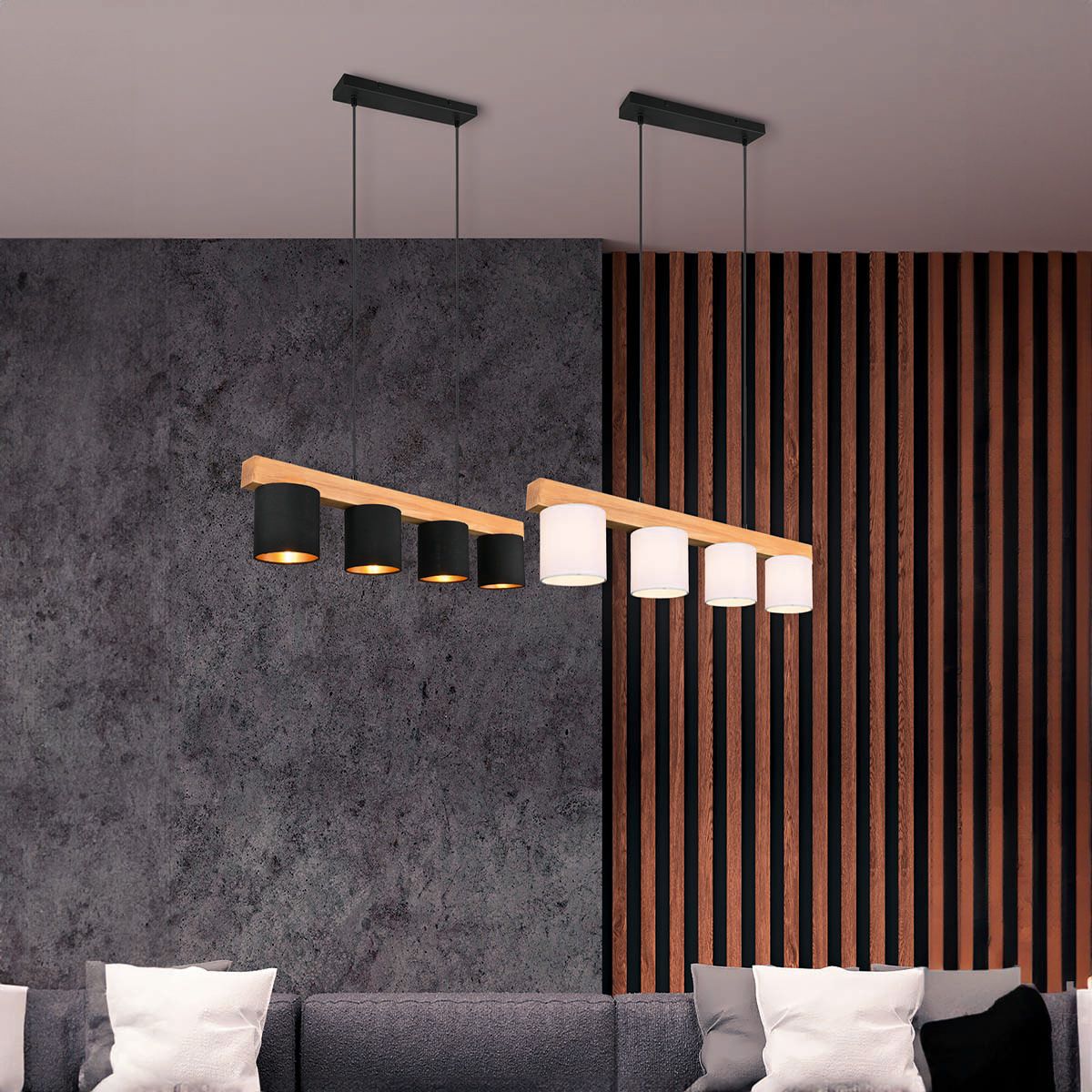Lampadari & plafoniere: Pendelleuchte, Holz, Höhe anpassbar – Nuovo (secondo la descrizione) da Kreuzlingen venduto da Smart-Light 2