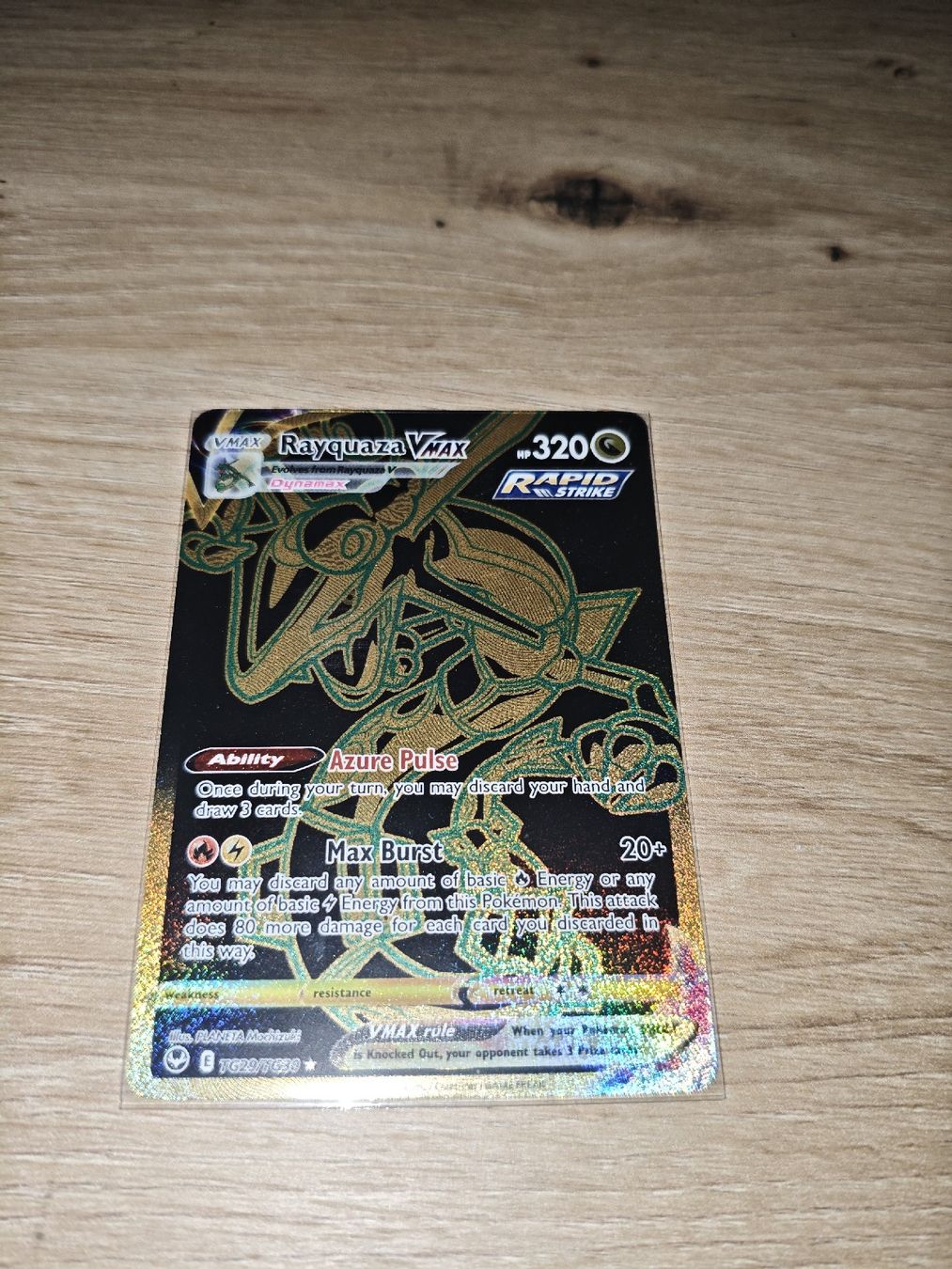 Pokémon Carte collezionabili: Rayquaza Vmax TG29/TG30 / Silver Tempest – Nuovo e nell'imballaggio originale da Develier venduto da Ant_ckl5 1