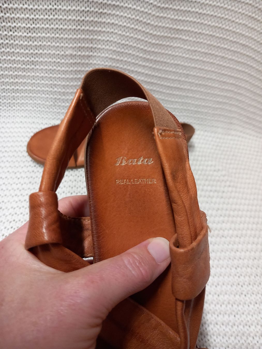 Damenschuhe: Bata Leder Sandalen Gr.39 braun – Gebraucht aus Gwatt (Thun) von umwelt-brocki 2