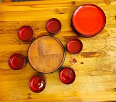 SIGG Apero Set drehbar für 6 Personen  Retro