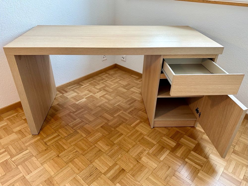 Ikea MALM Schreibtisch, 140x65 Cm | Kaufen Auf Ricardo