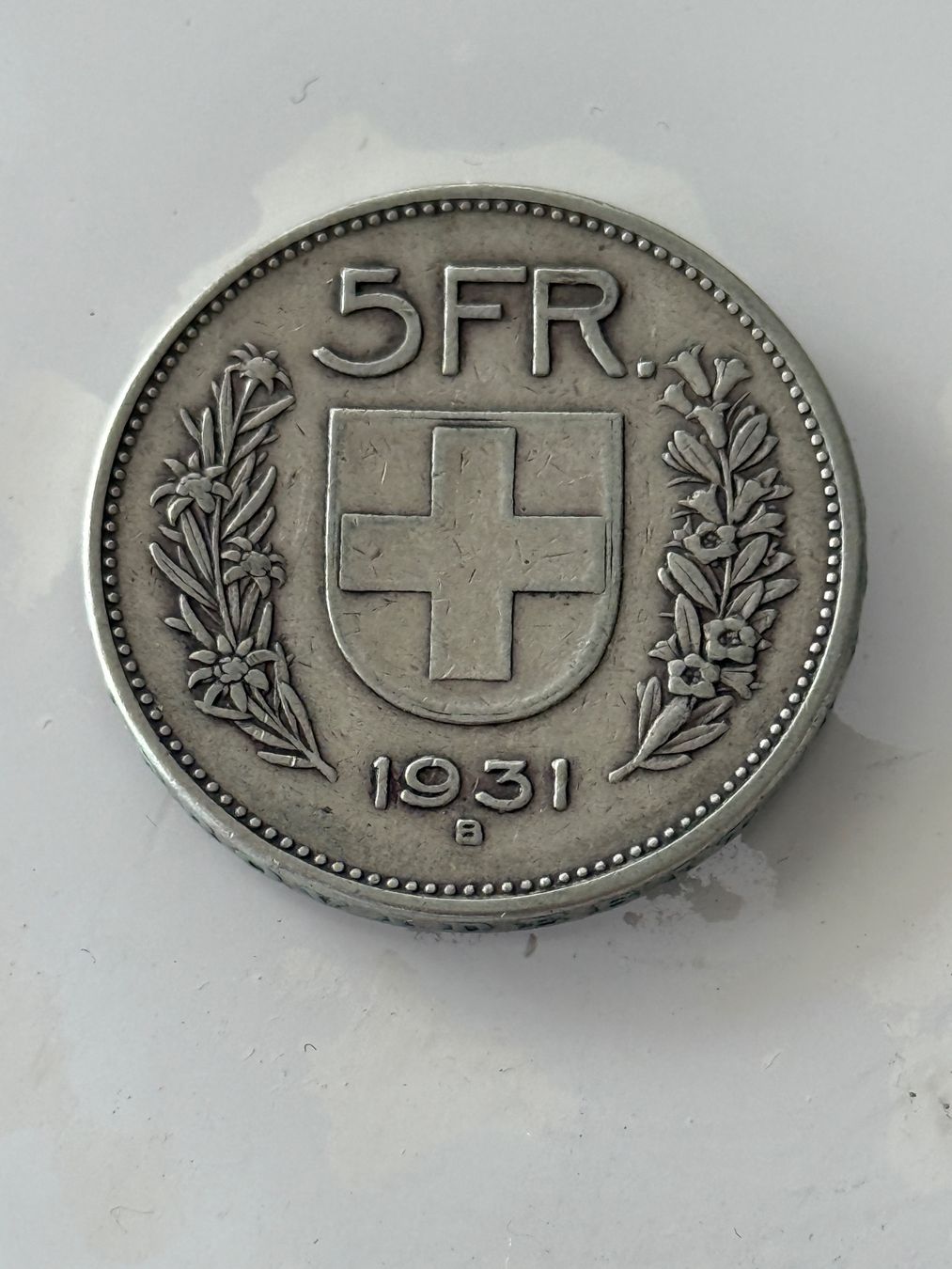 Tutti le monete: 5 Franken 1931  Silber – Usato da Wallisellen venduto da SWISS_SILVER1 1