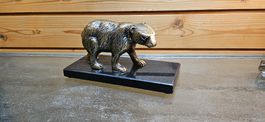 Messing Bär auf Granitsockel, 🐻
