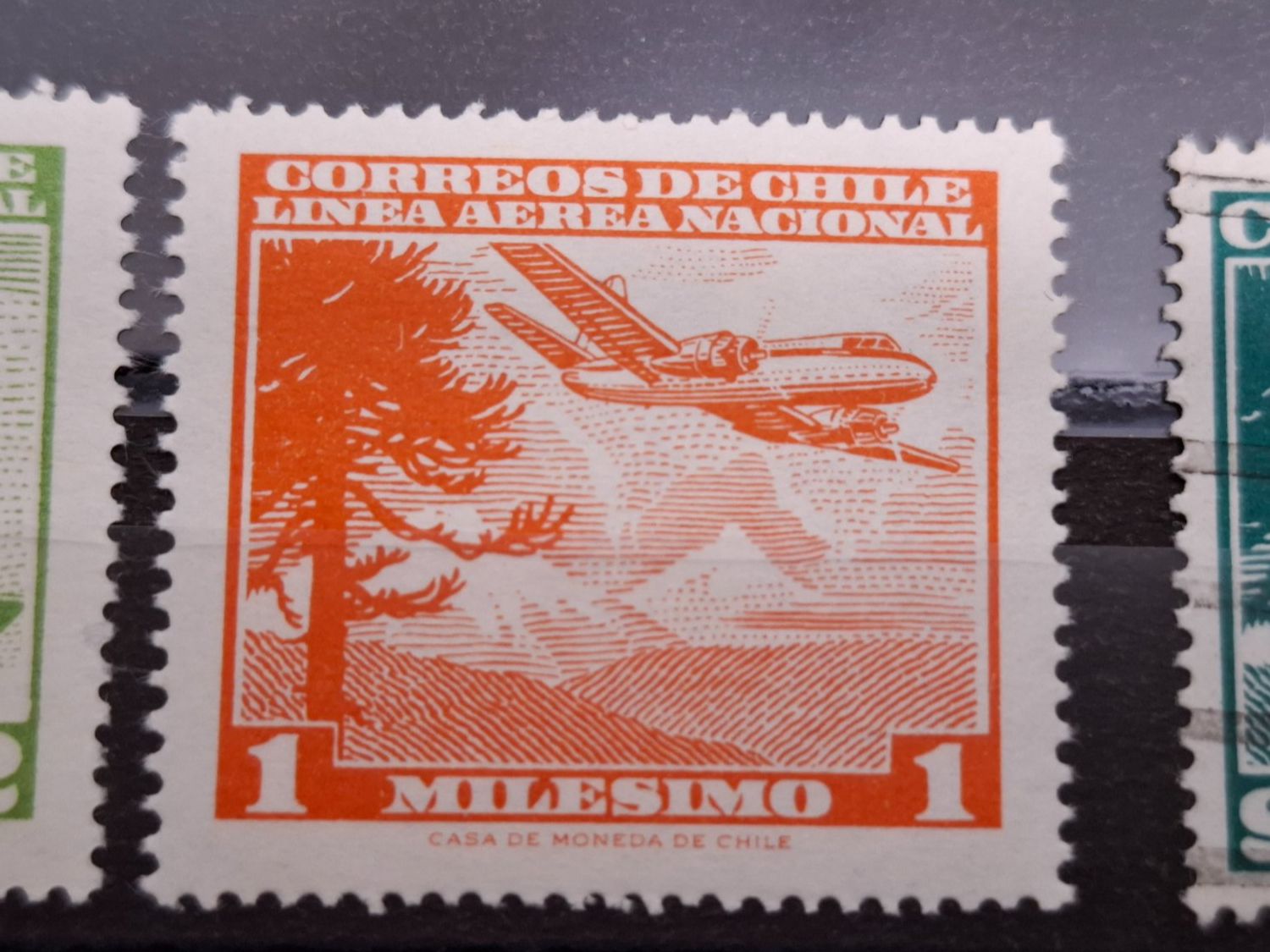 Alle Briefmarken: Chile  -  Flugpostmarken - 1960    / 359 – Gebraucht aus Rümlang von coh_87ww 2