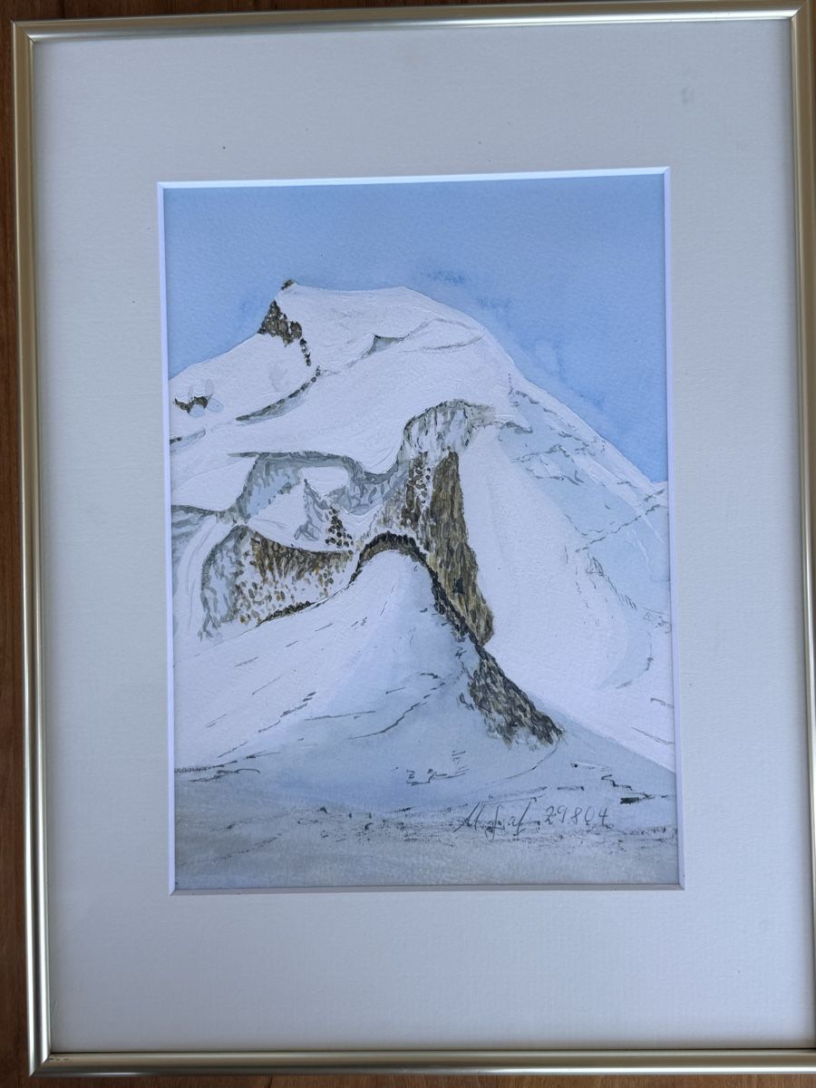 Tableaux: Gemälde - Schweizer Alpen / Winterlandschaft – D'occasion à Solothurn par NUVICO 1