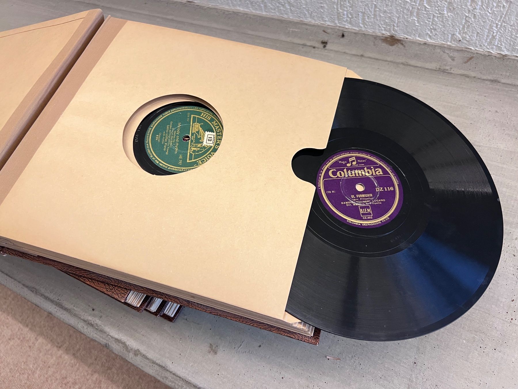 Vinyles: Schallplattensammlung Schellack – D'occasion à Cham par lonzi67 1