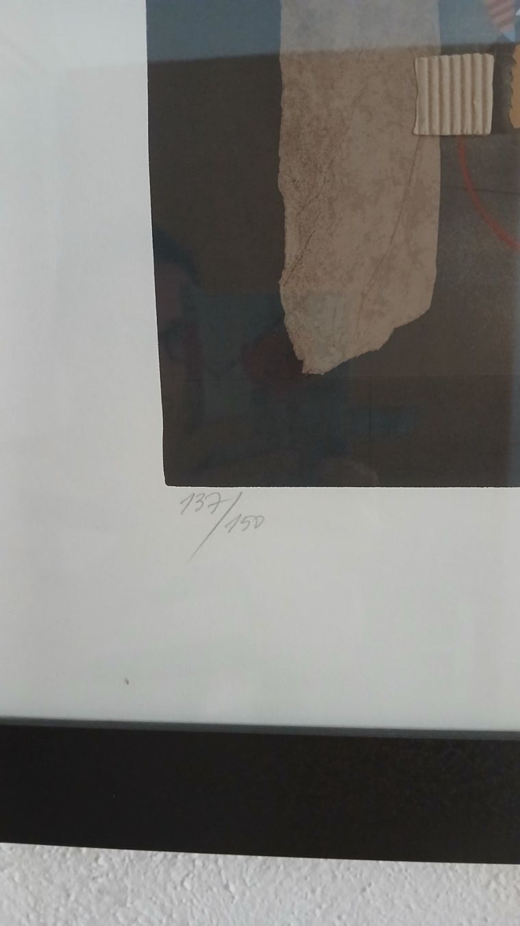 Poster & Bilder: Karl Korab, Farbradierung Wandboard – Gebraucht aus Udligenswil von Quarz2002 1