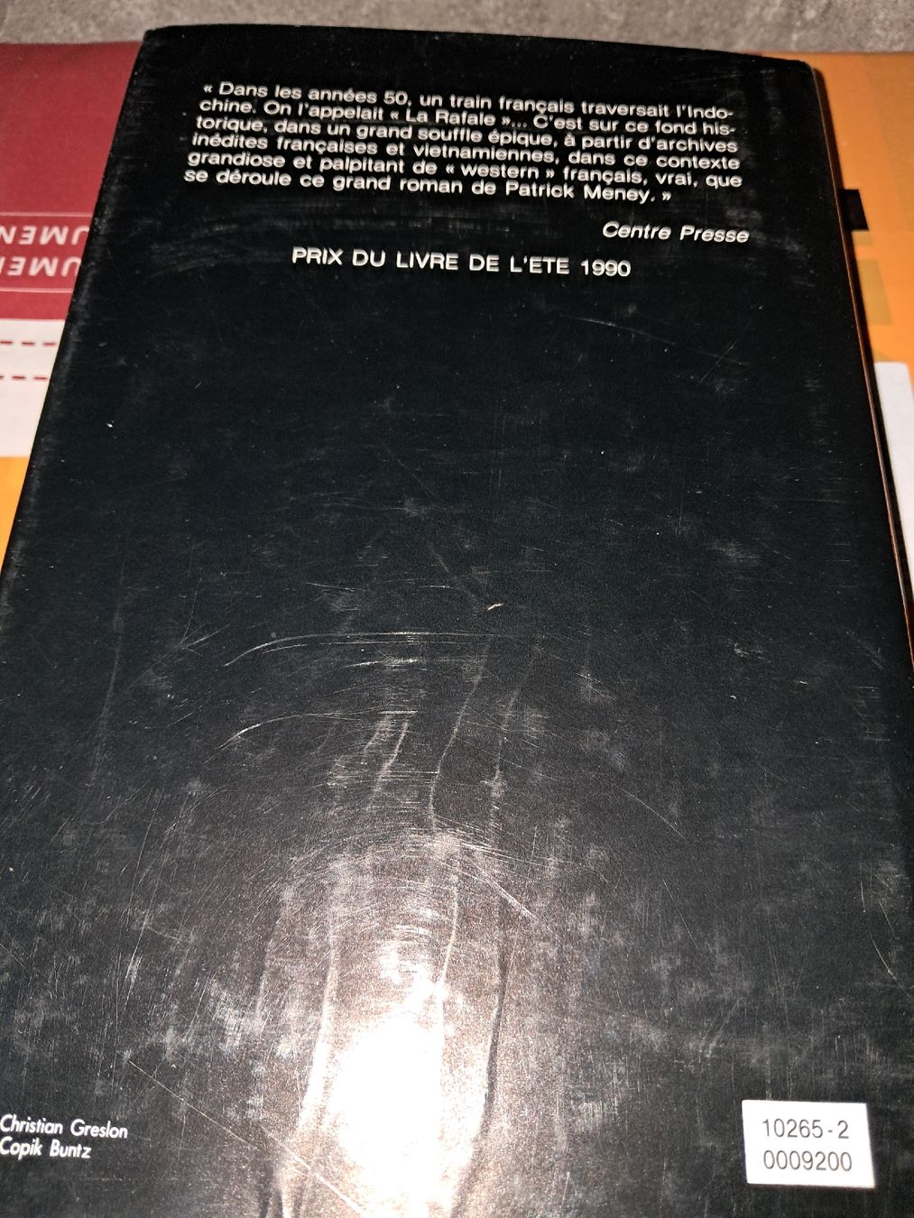Libri: Patrick Meney La rafale – Usato da Le locle venduto da juliensaran 2
