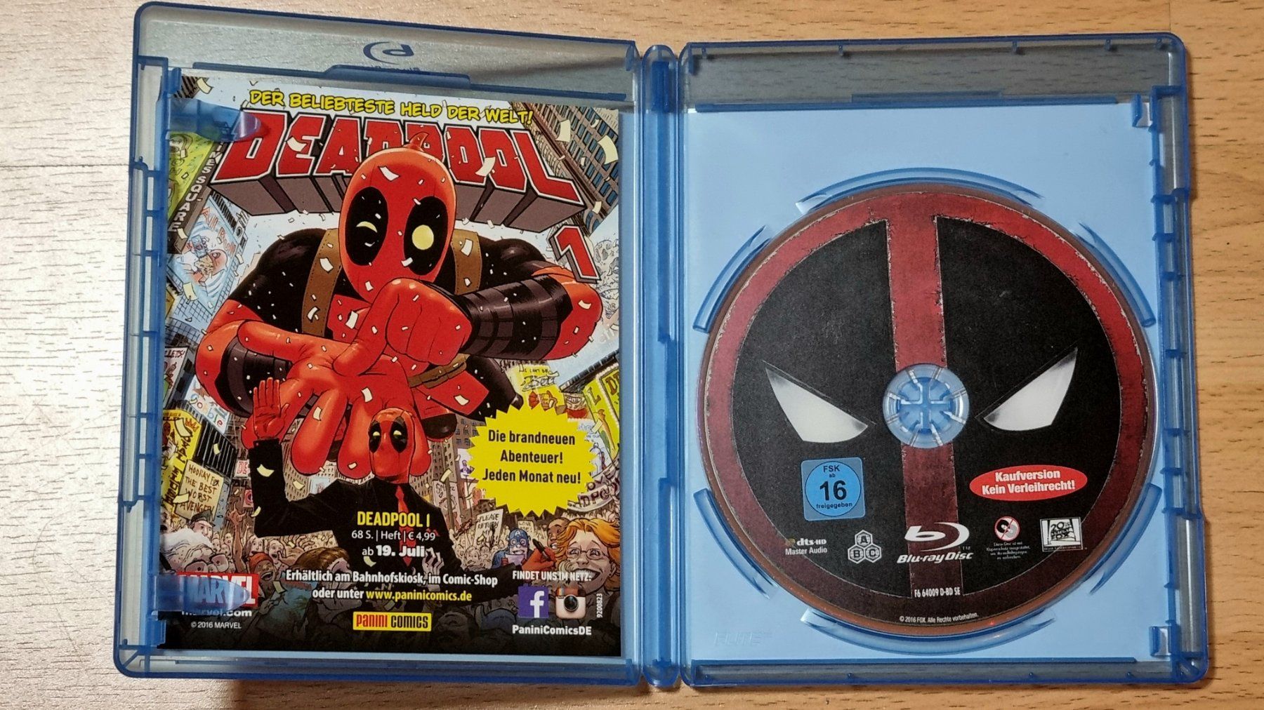 Tutti i DVDs: DVD Deadpool blu-ray Full-HD – Nuovo (secondo la descrizione) da Effretikon venduto da lenalisa63 2