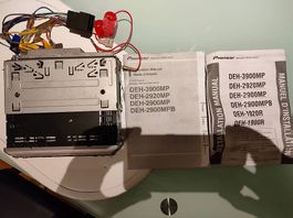 Autoradio Pioneer CD/WMA/MP3, 50W