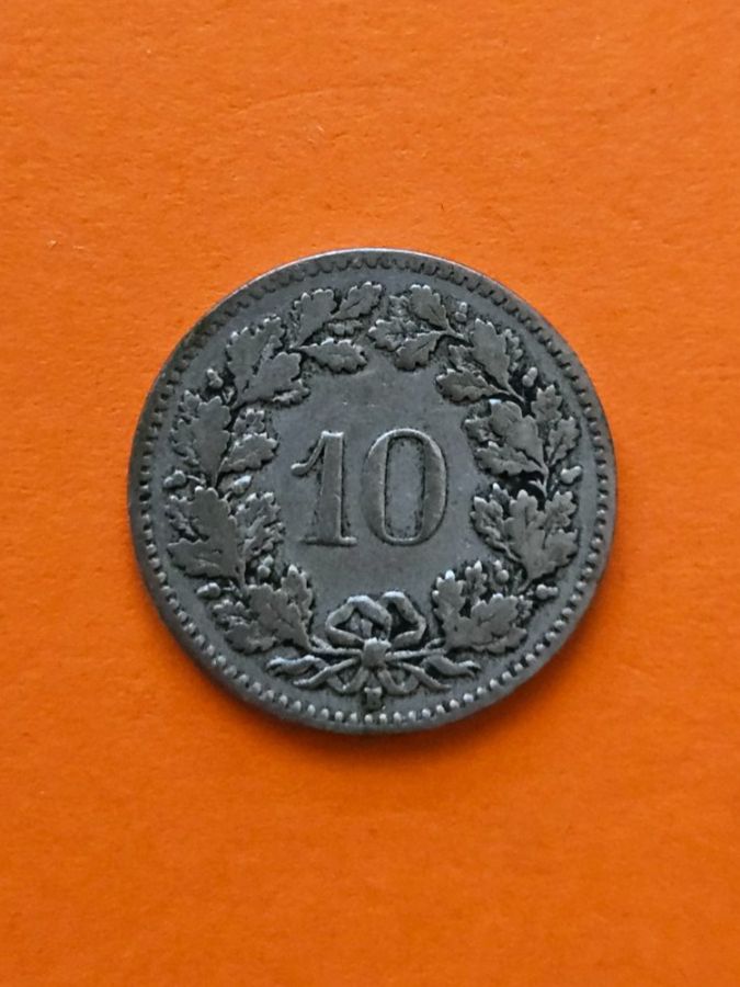 Toutes les monnaies: 10 Rappen 1909 s – D'occasion à Hinwil par Bell1894 1